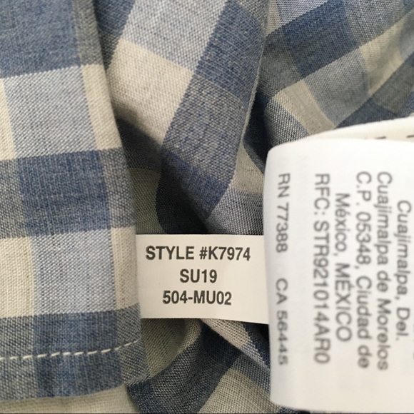 NWT J.Crew Gingham Slim Fit Flex Casual Shirt - Picture 5 of 7